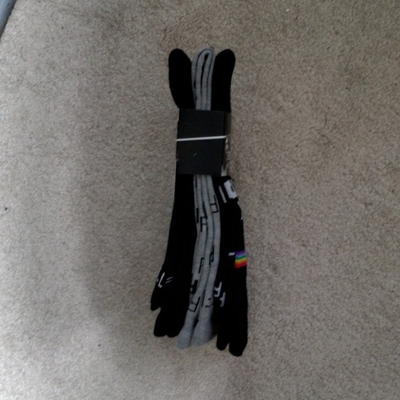 Rock N Roll Pink Floyd Crew Socks - Picture 2 of 2